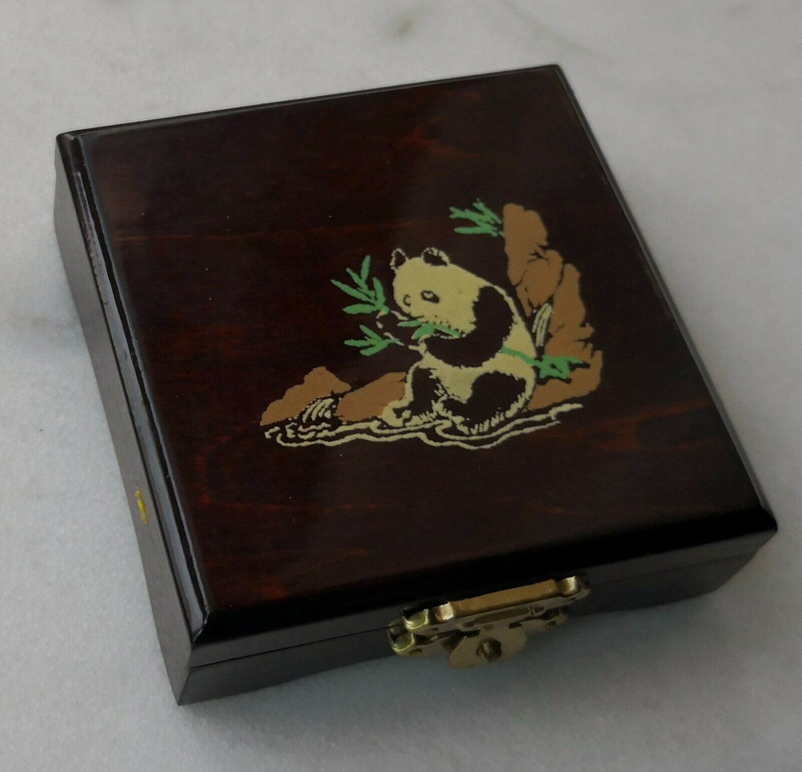 The original wooden box for 1991 China proof silver panda coin (no coin,no COA) - Fresh Stock Dated February 2026