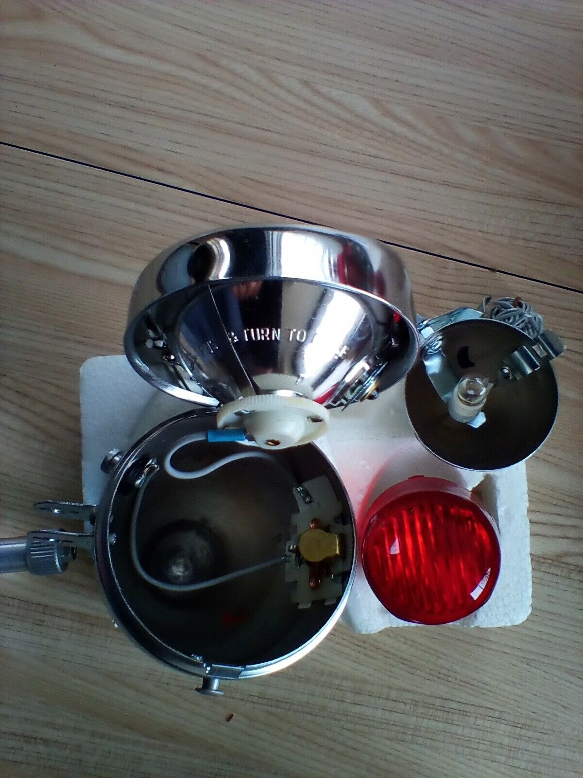 VINTAGE  6 VOLT BICYCLE GENERATOR SET BY BIKE PAK - Fresh Stock Dated December 2025