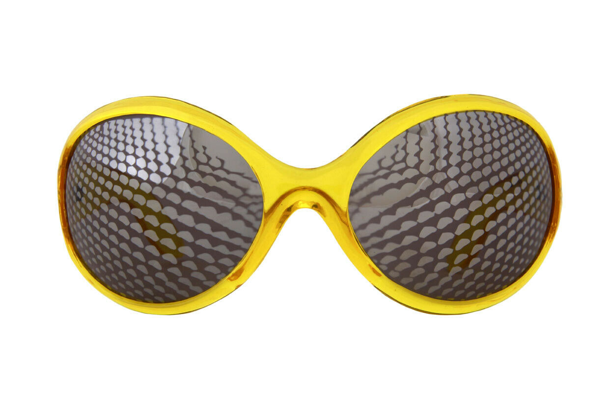 Bug Eye Glasses Asso. Colorful Plastic Frame W/ Shaded Mirriored Bug Eye  Lens - Fresh Stock Dated December 2025