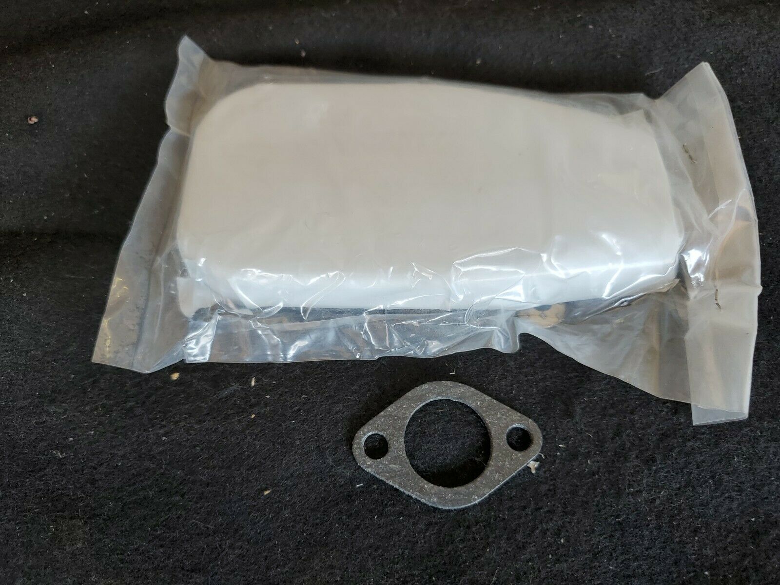 Whizzer Motorbike Chrome Exhaust Shield with Hardware / Gasket - Fresh Stock Dated February 2026