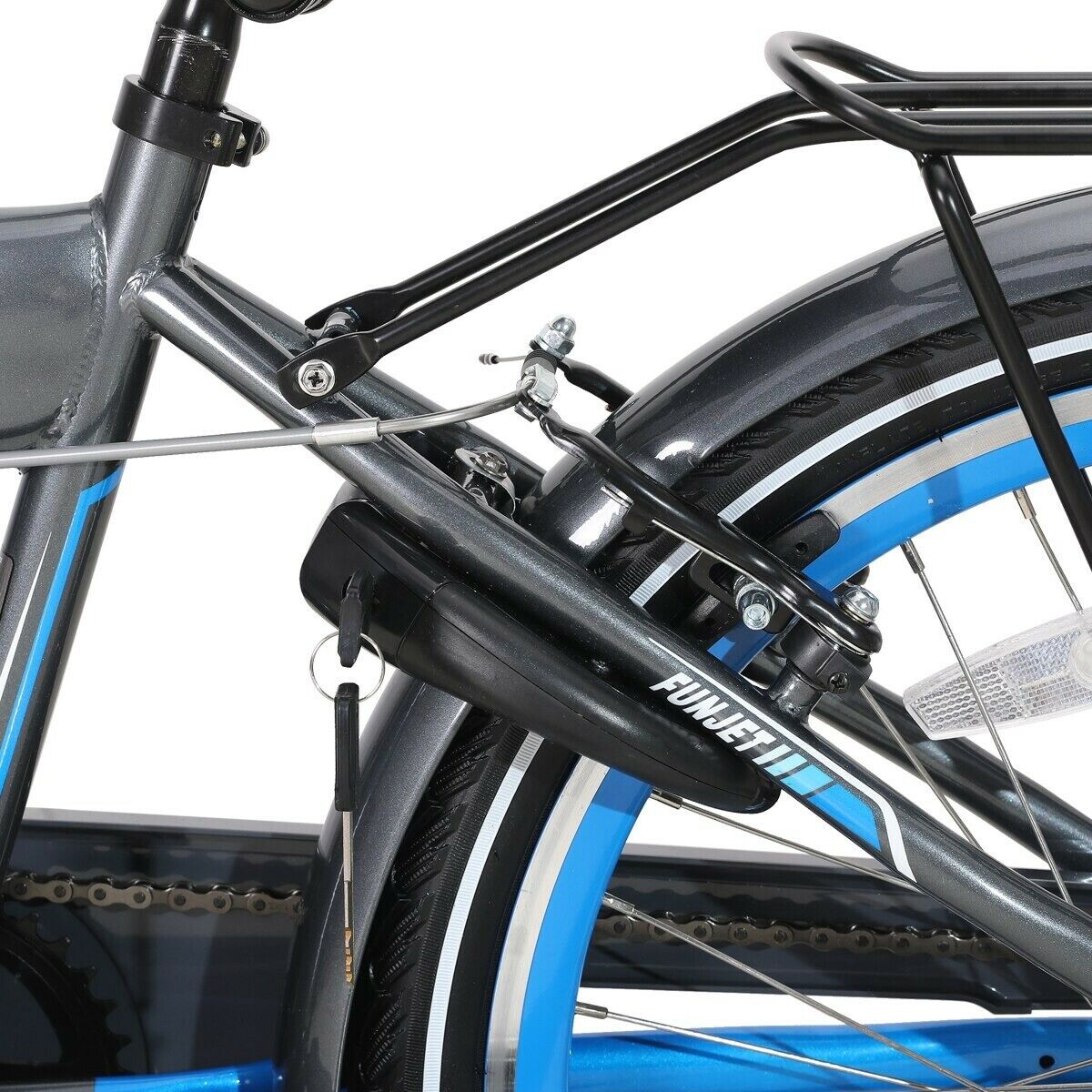 Cruiser Bike 22 Inch Youth Foot Cycle City Travel Transport Commuter Bike Unisex - Fresh Stock Dated February 2026