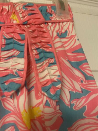 Vtg Lilly Pulitzer The Lilly Skirt 1970s Hot Pink Daisy Print Skirt SZ 10 Preppy - Fresh Stock Dated February 2026