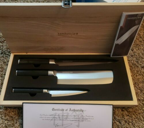 Kamikoto Kanepki Knife Set W/ Certificate Of Authenticity. BRAND NEW - Fresh Stock Dated December 2025