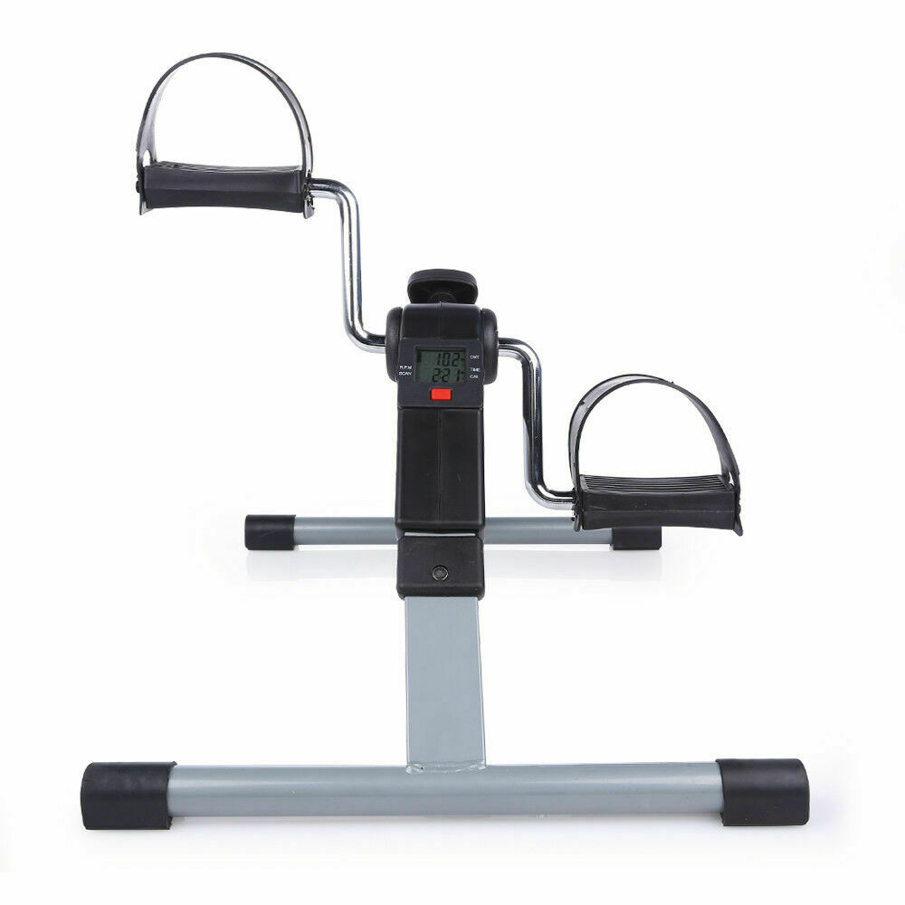 Exercise Pedal Mini Cycle Fitness Stepper Bike Aerobic Calories Display Home Gym - Fresh Stock Dated February 2026