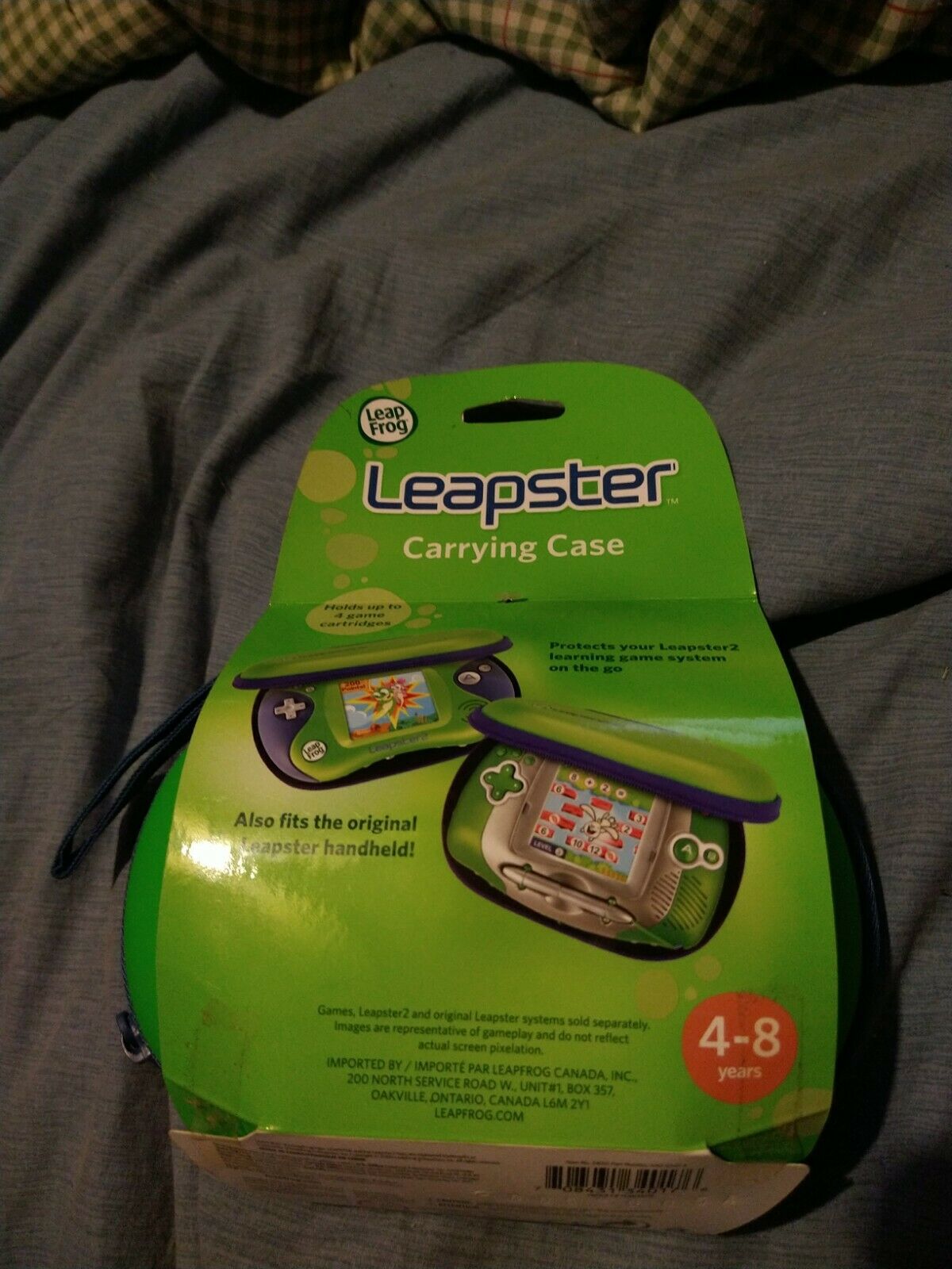 LEAPFROG LEAPSTER & GAME CARRYING CASE - Fresh Stock Dated February 2026