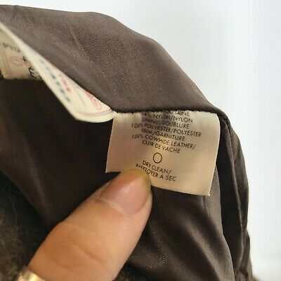 VINTAGE PENDLET0N - WOMEN'S SIZE 14 - BROWN WOOL LINED WRAP SKIRT - Fresh Stock Dated December 2025