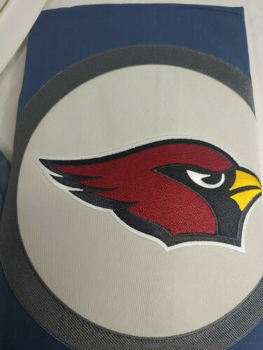 NEW 2PC Pottery Barn Teen NFL Patch Standard Shams Arizona Cardinals (#15) - Fresh Stock Dated December 2025