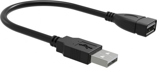 SaiTech IT 4 Pack (15cm - 6inch) Adjustable Flexible USB 2.0 4 Pack, Black - Fresh Stock Dated February 2026