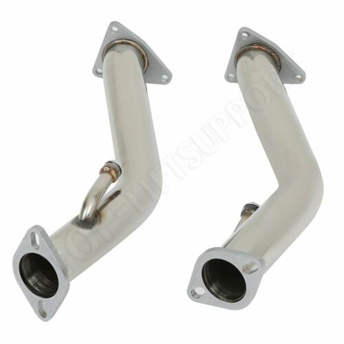 For Nissan for 370z  Exhaust Downpipes Catless with gaskets and bolt - Fresh Stock Dated February 2026