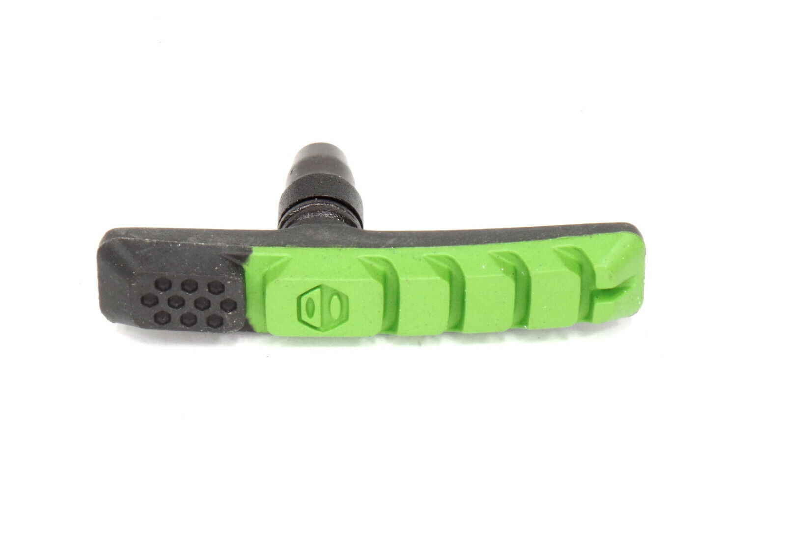 BOX COMPONENTS THREE AIR FLOW BMX Bike V-Brake Pads 70mm Green - Fresh Stock Dated February 2026