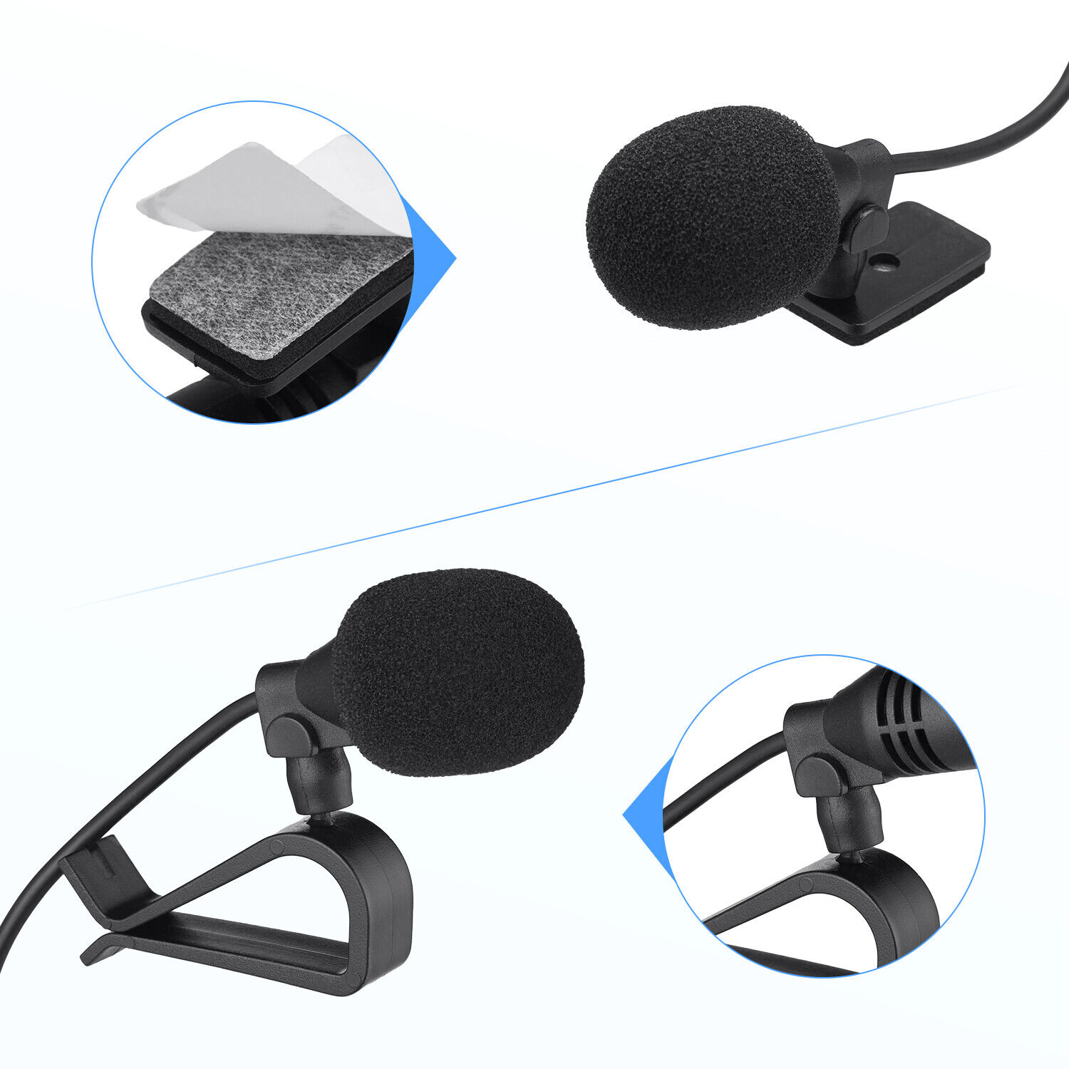 3.5mm Microphone Car Radio Stereo GPS Audio DVD External Mic - Fresh Stock Dated February 2026