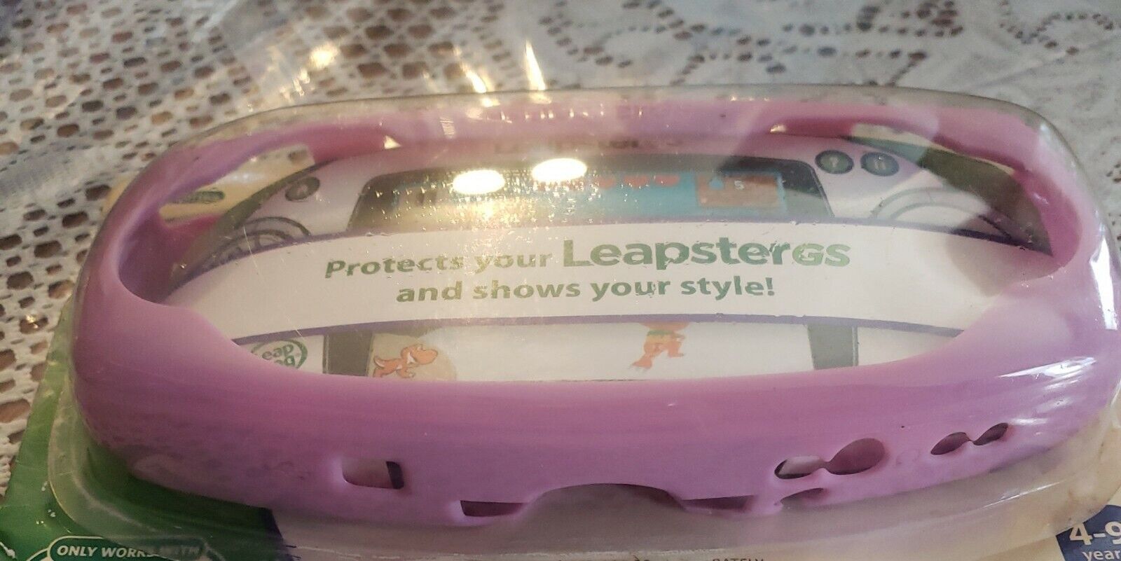 leap frog leapster gs gel skin purple new - read - Fresh Stock Dated February 2026