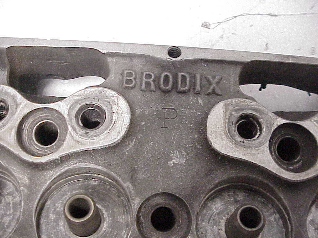 1 Brodix -10 Bare 23° Spreadport Aluminum Head SB Chevy Wissota NHRA Mudbog J10 - Fresh Stock Dated February 2026