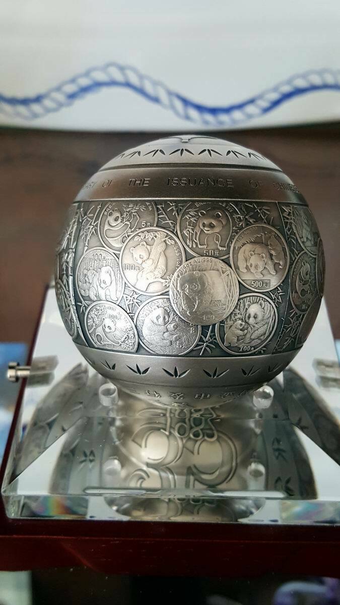 35th Anniversary Silver Panda Coin  Ltd. Ed. (No. 0080) - Fresh Stock Dated February 2026