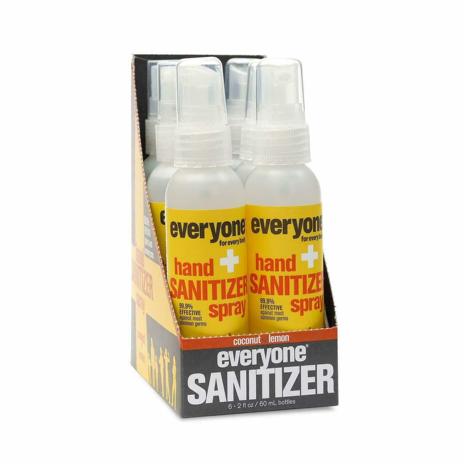 EVERYONE HAND SANITIZER SPRAY 24PK GIFT SET - Same Day Shipping - Fresh Stock Dated February 2026