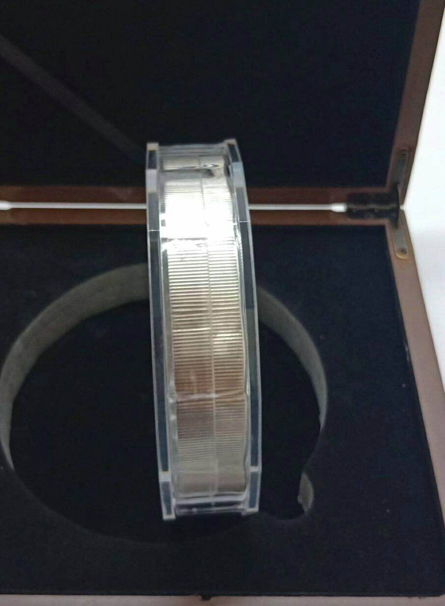 New 2021 Chinese Zodiac Big Silver Colour Medal Coins 1KG - Year of the Ox - Fresh Stock Dated February 2026