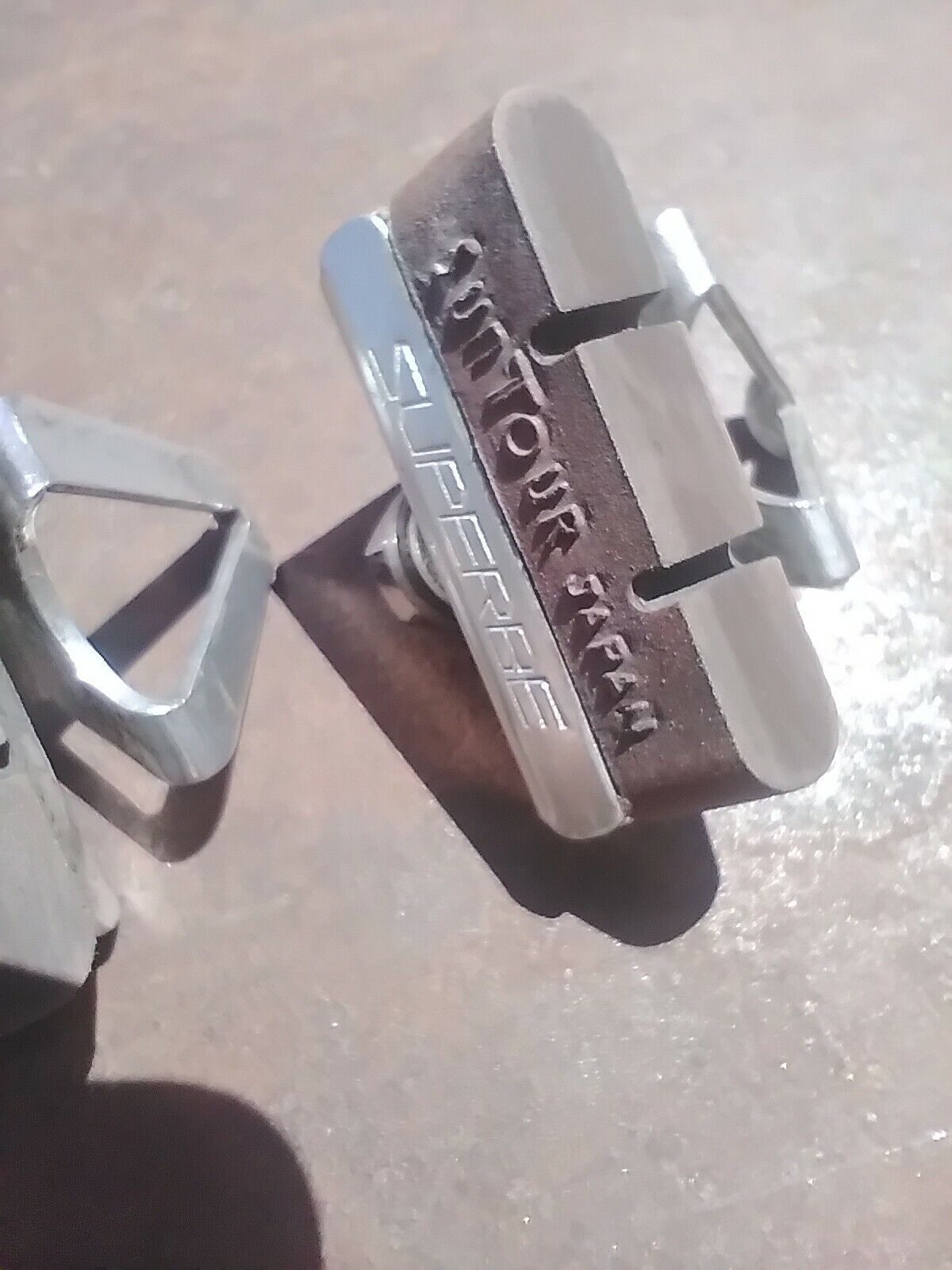 LOT OF 2 Suntour Superbe Brake Pads Shoes Guides Vintage Road BMX - Fresh Stock Dated February 2026