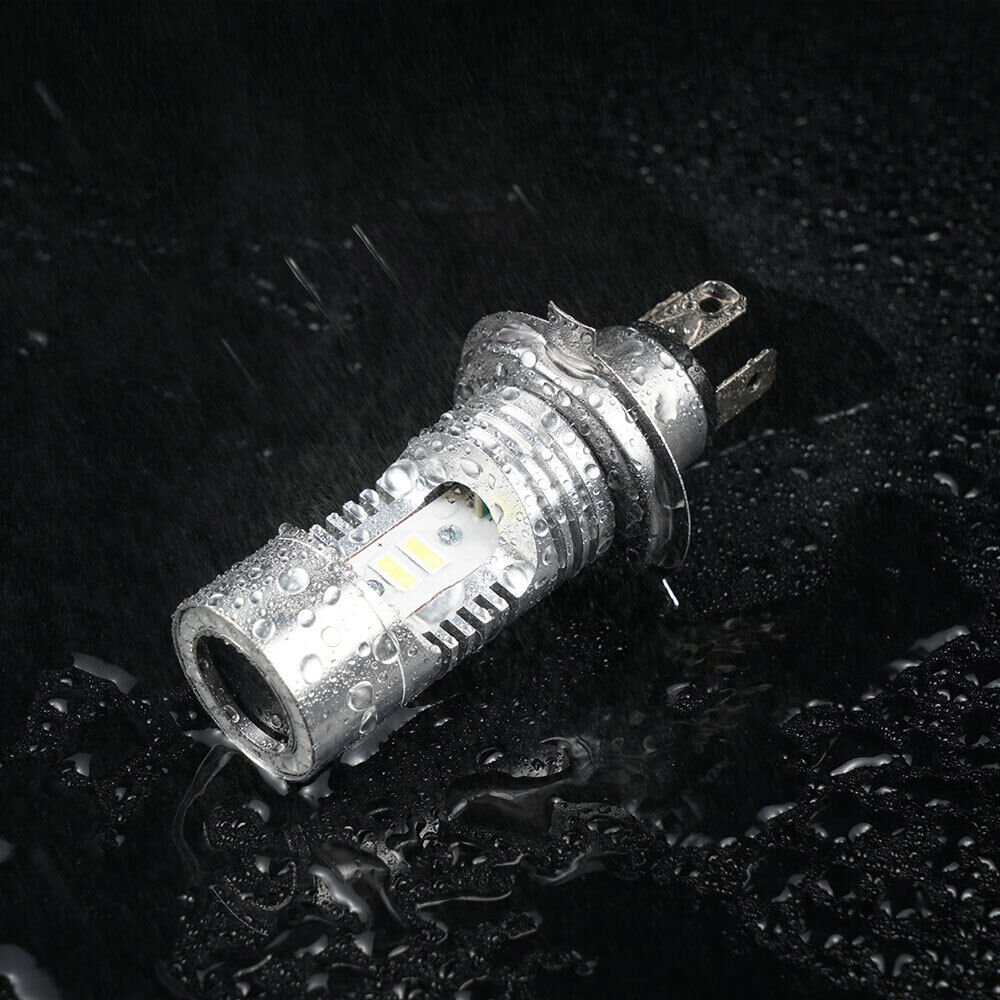 For Arctic Cat Jag 340 440 AFS Deluxe H4 9003 LED Headlight Bulb  Blue Angel Eye - Fresh Stock Dated February 2026