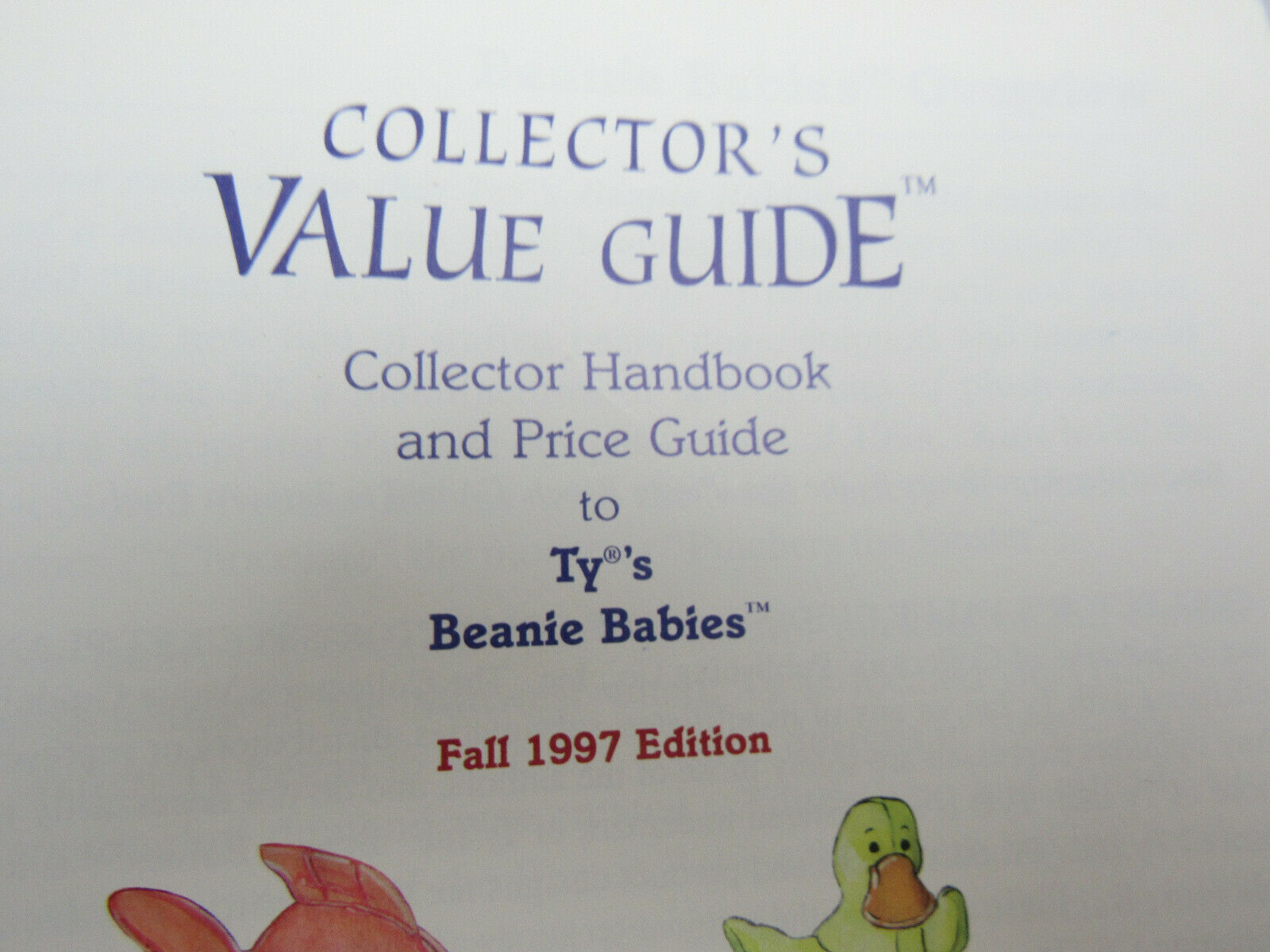 The Beanie Baby Collector's Value Guide - Fresh Stock Dated December 2025