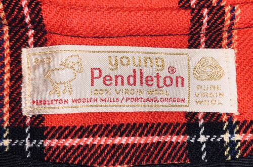 Vtg Young Pendleton Set Skirt Pants Vest Scarf Red Tartan Plaid Wool 9 10 11 12 - Fresh Stock Dated March 2026