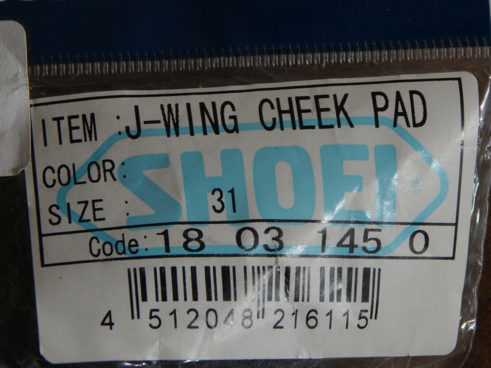 HELMET CHEEK PADS - Fresh Stock Dated February 2026