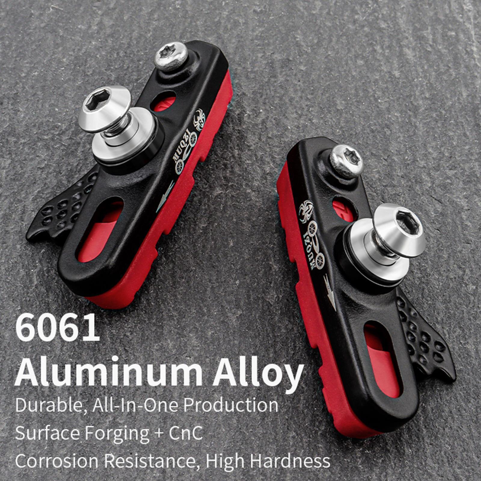 2*High Grade BICYCLE BIKE RAINY WEATHER PROOF BRAKE Pad~ Rubber SHOES 50MM G2C9 - Fresh Stock Dated February 2026