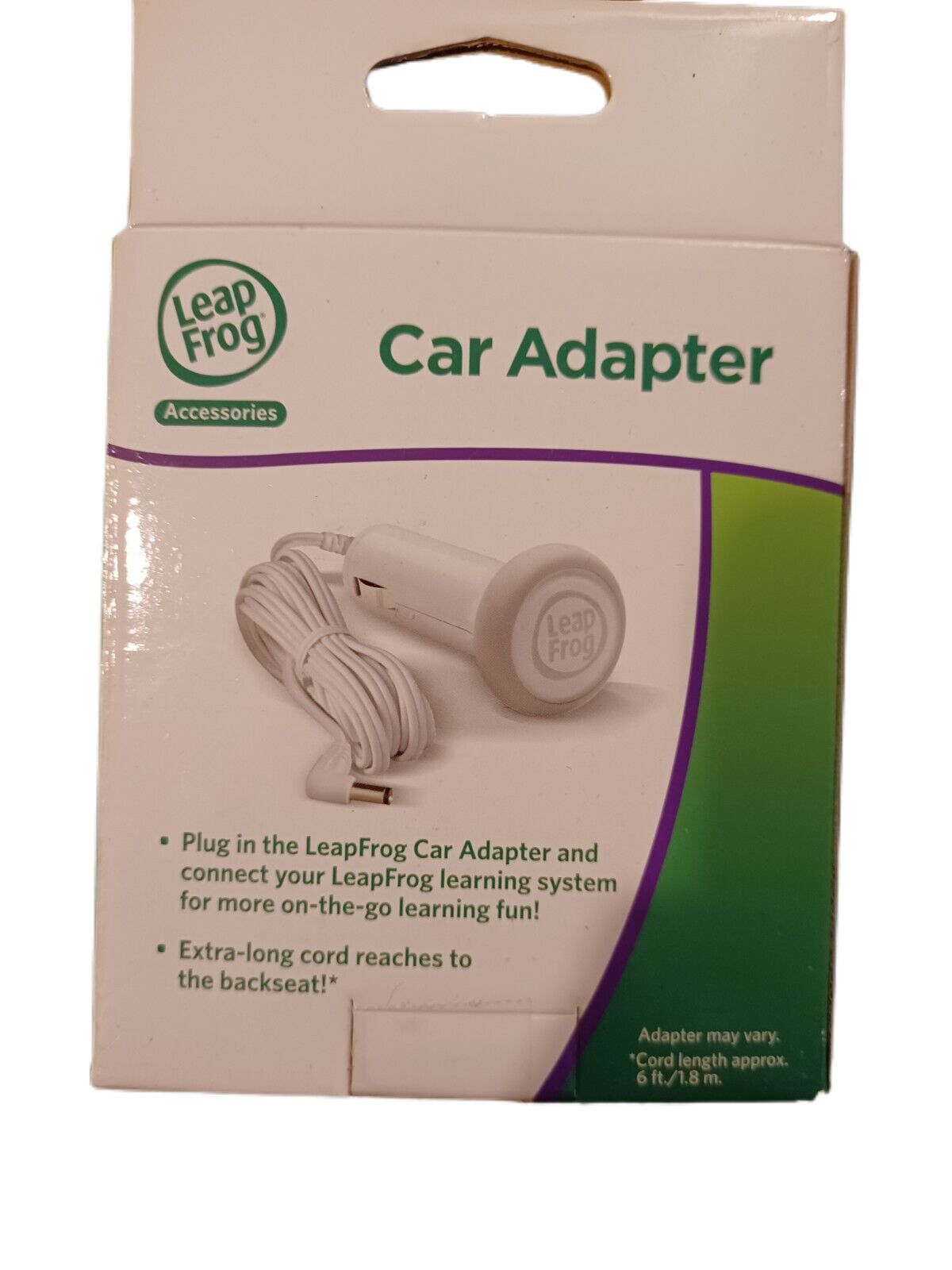 Leap Frog Car Adapter New In Box Leap Pad LP2  Leapster Explorer GS - Fresh Stock Dated February 2026
