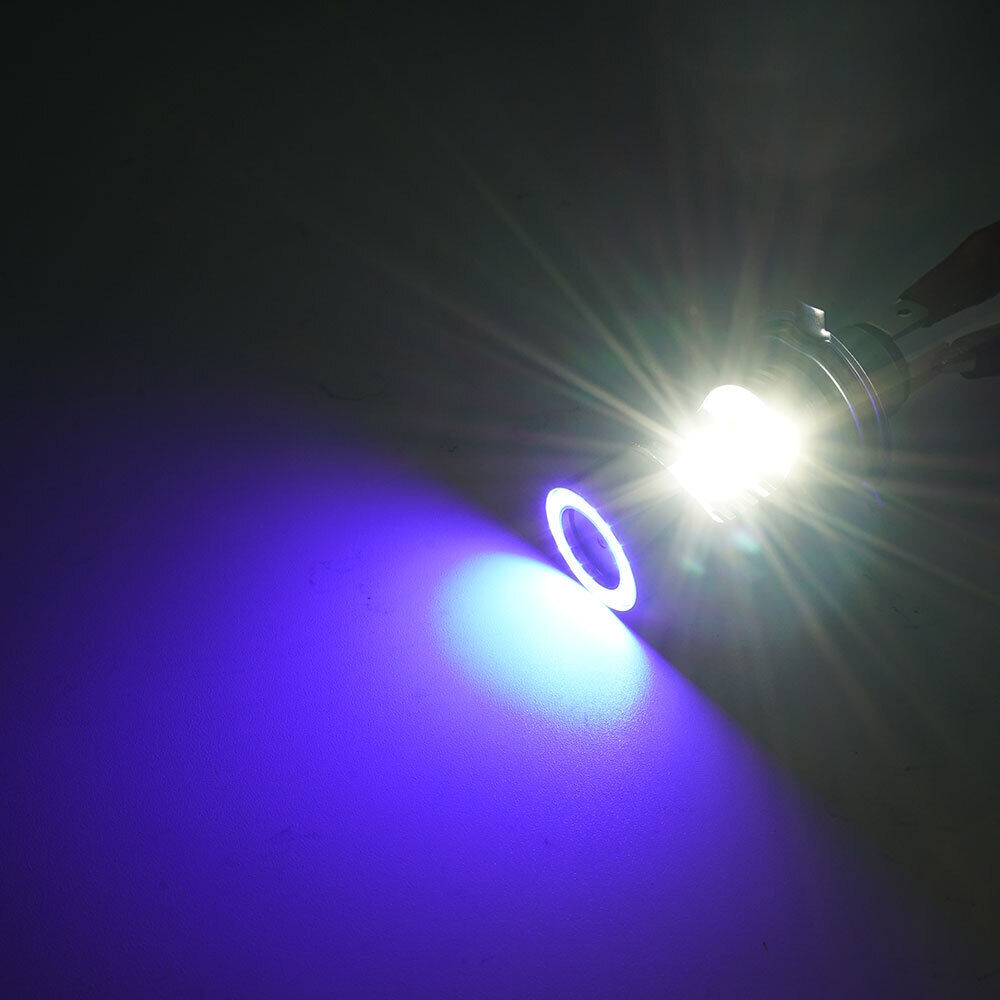 For Arctic Cat Jag 340 440 AFS Deluxe H4 9003 LED Headlight Bulb  Blue Angel Eye - Fresh Stock Dated February 2026