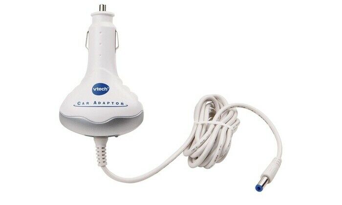 NIB VTECH Car Adaptor Car Charger To-Go Genuine For MOBIGO & VIREADER (A3) - Fresh Stock Dated February 2026