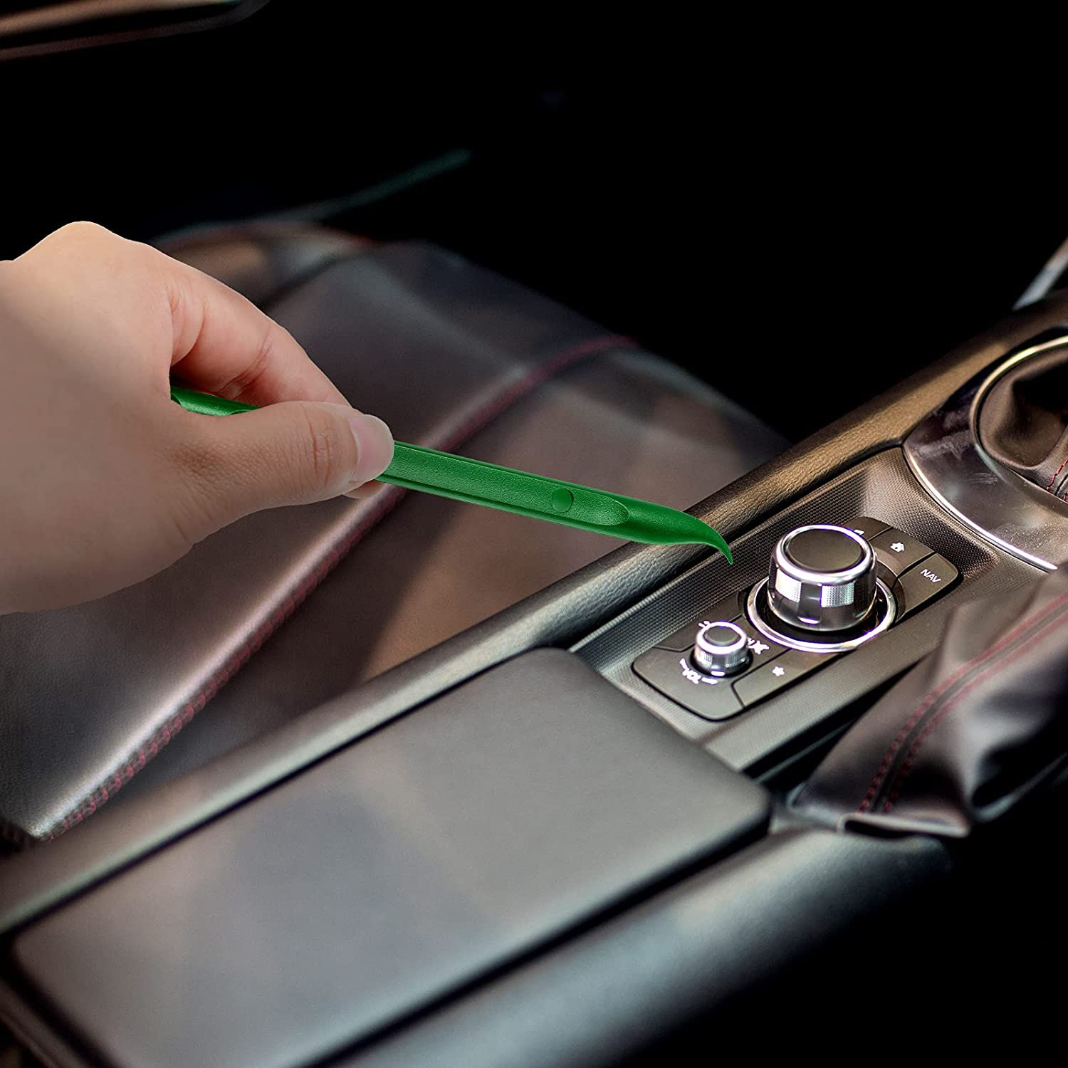 9 Pieces Plastic Scraper Tool Scratch Free Plastic Scraper Cleaning Pen-Shaped S - Fresh Stock Dated February 2026