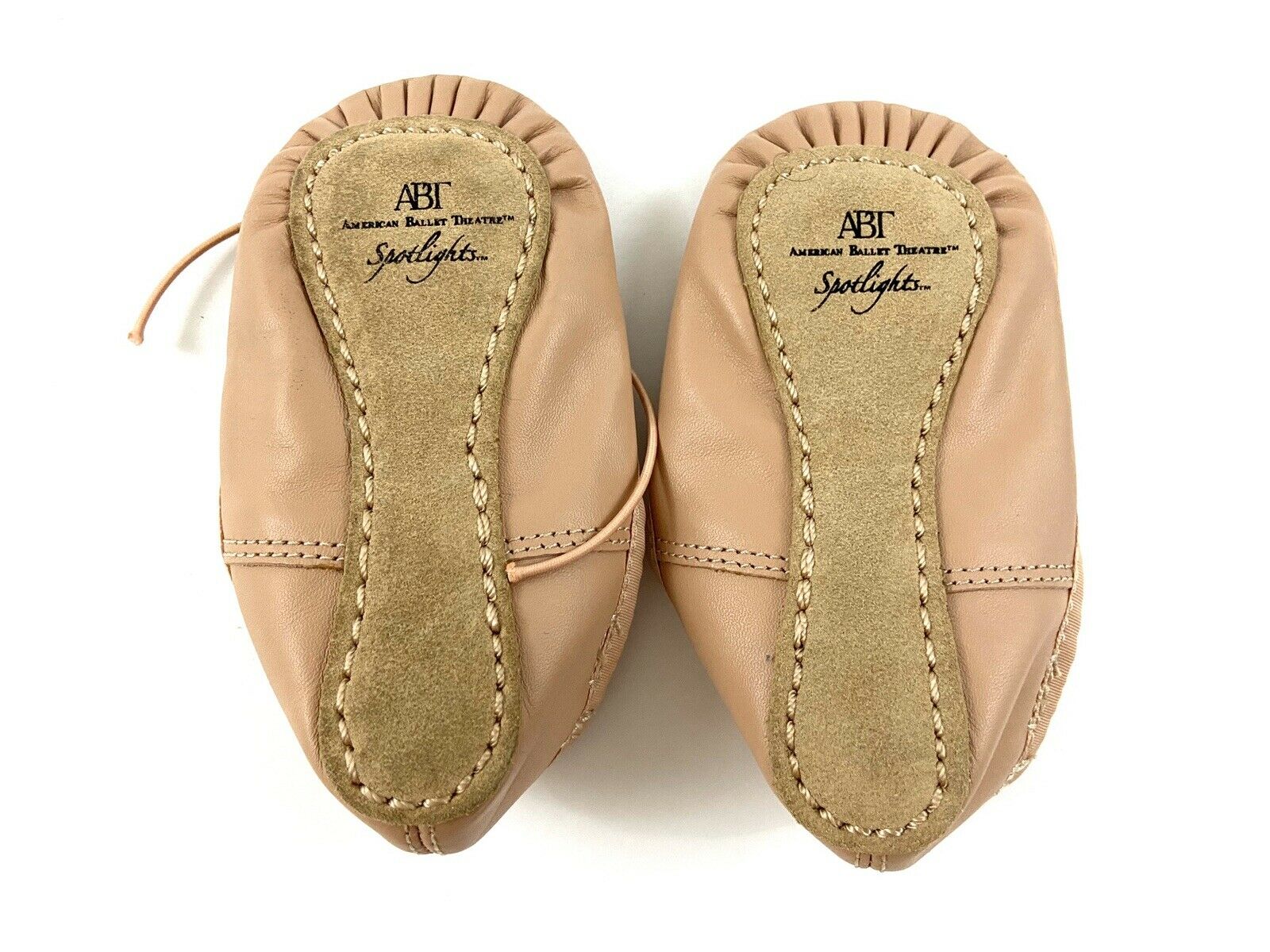 American Ballet Theatre Baby Toddler Girl Leather Pink Ballet Shoes Slippers 7 - Fresh Stock Dated December 2025