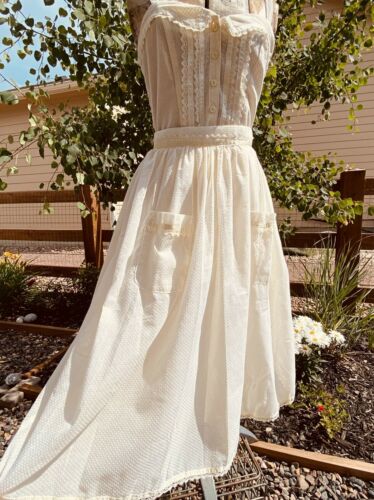 Vintage Gunne Sax Cottagecore Skirt & Top Set Size 7 - Fresh Stock Dated February 2026