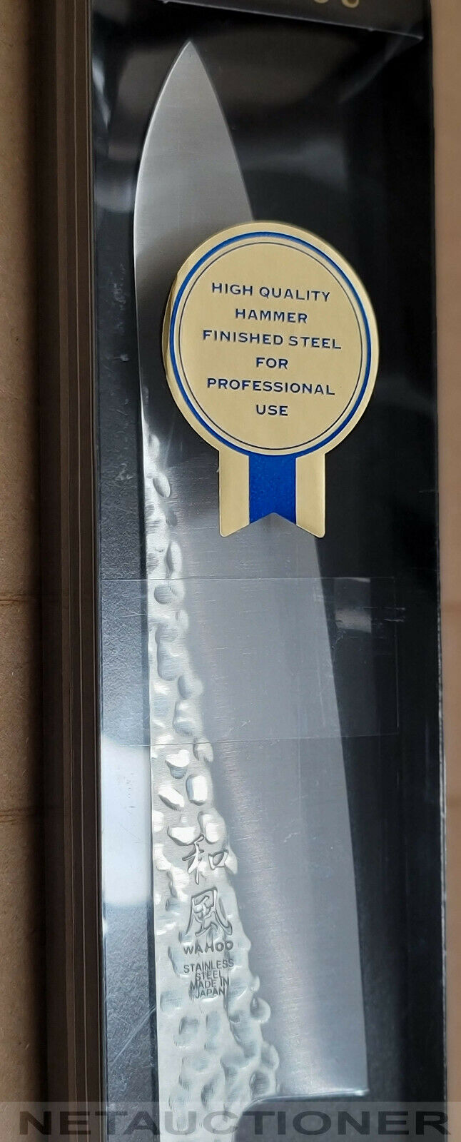 WAHOO GYUTOU Professional Kitchen Knife Hammer Finished Steel HIgh Quality Japan - Fresh Stock Dated December 2025