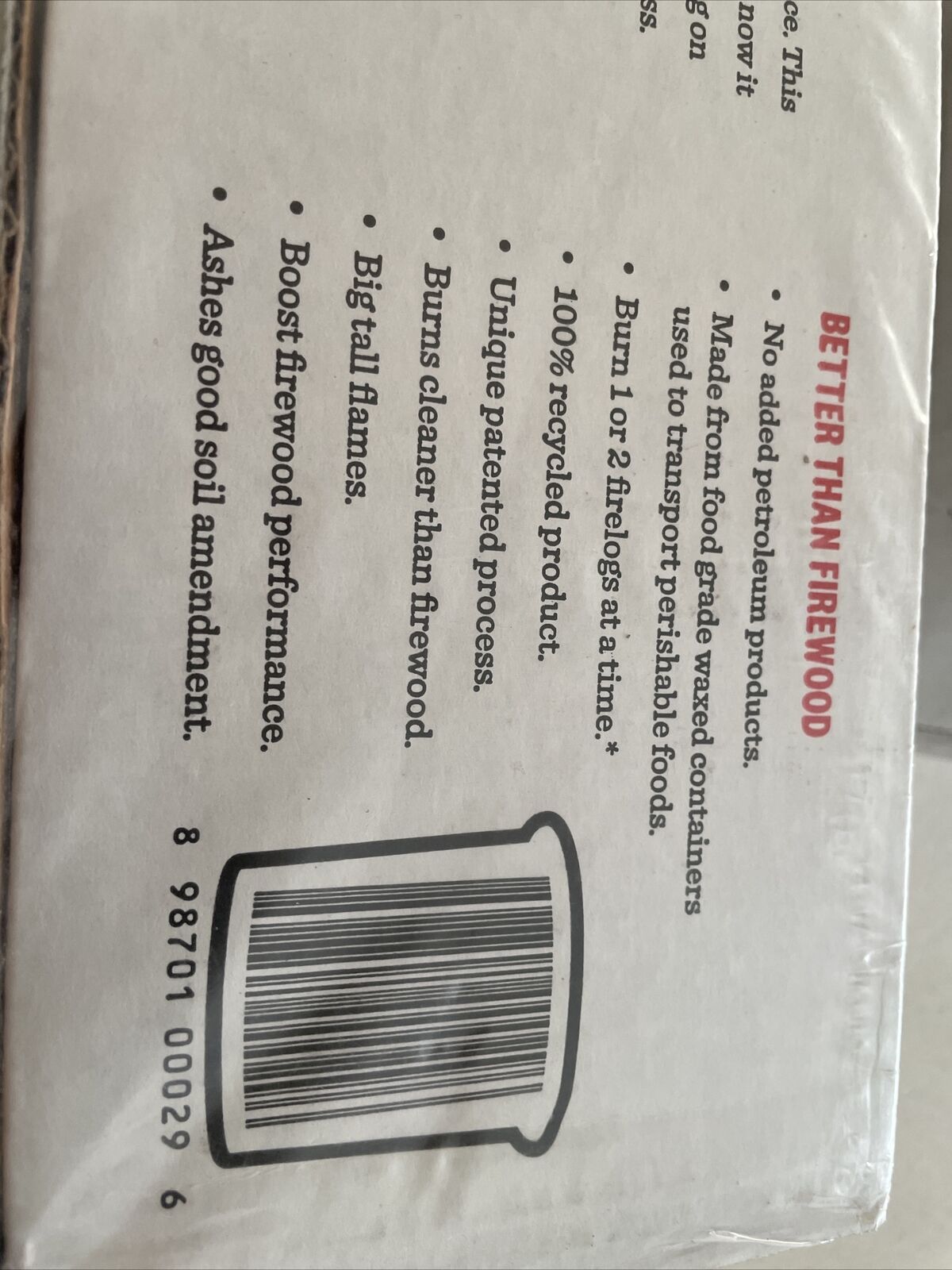 KFC 11 Herbs Spices Fire Log Enviro-Log Firelog Chicken Scented Limited Edition - Fresh Stock Dated December 2025