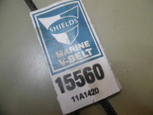 SHIELDS Sierra 18-15560 11A1420 Marine Boat V-BELT - FREE US SHIPPING - Fresh Stock Dated February 2026