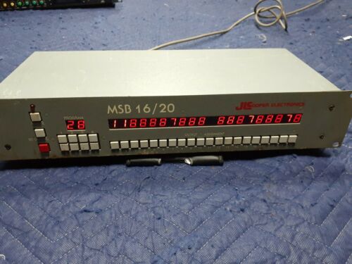 JLCooper midi patchbay router - Fresh Stock Dated December 2025