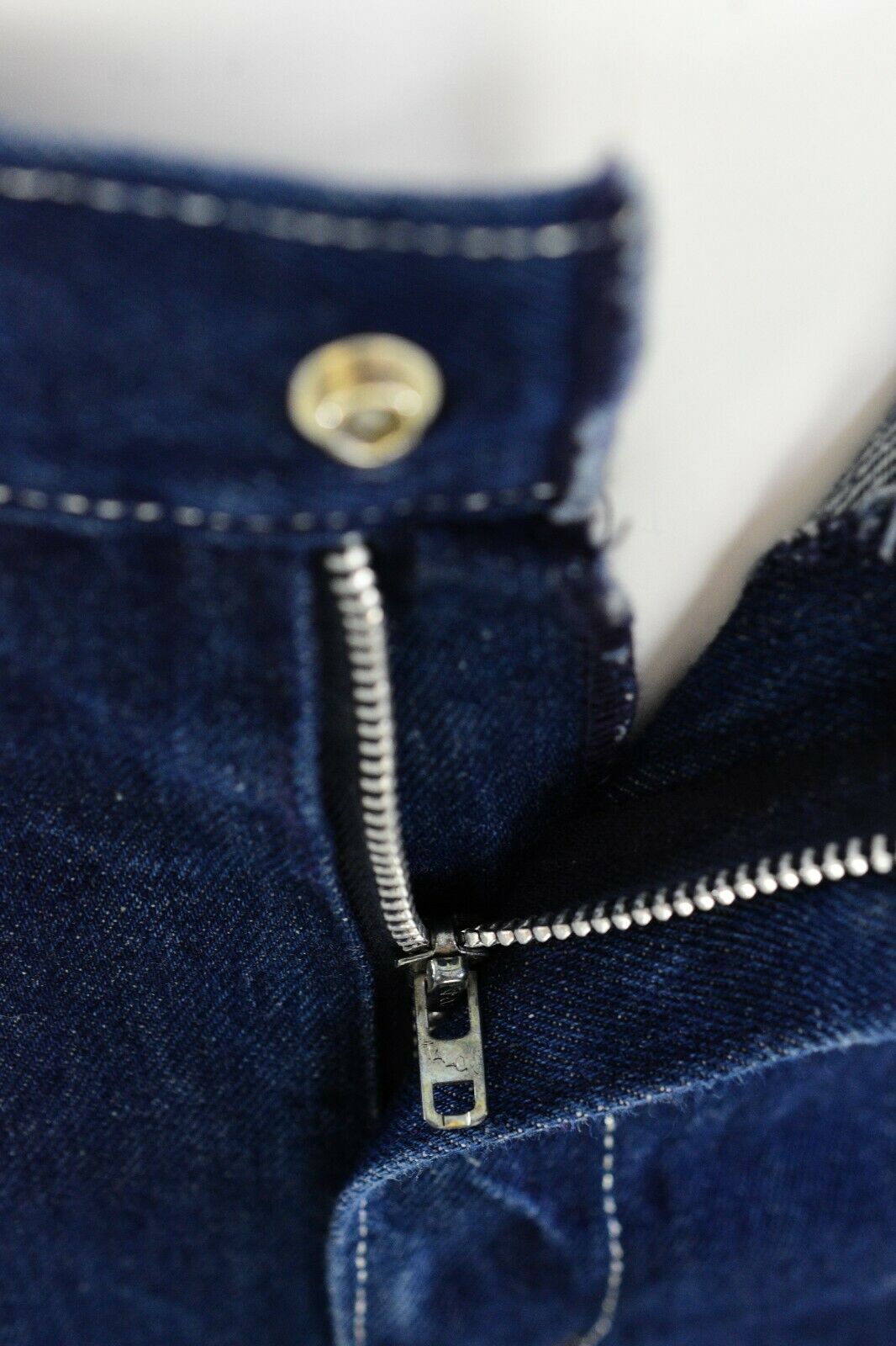 80s Vintage Dark Wash High Waist Denim Midi Skirt Fancy Nancy Fits Size XS - Fresh Stock Dated February 2026