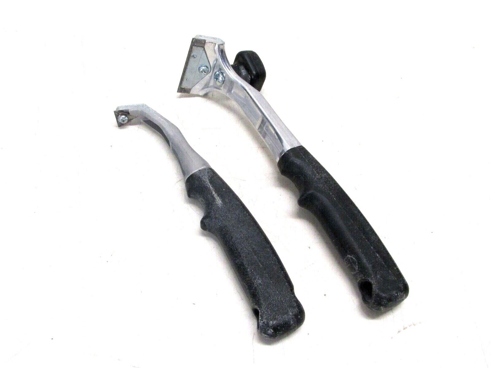 PAIR OF PAINT SCRAPERS, W/ CARBIDE BLADES 3/4