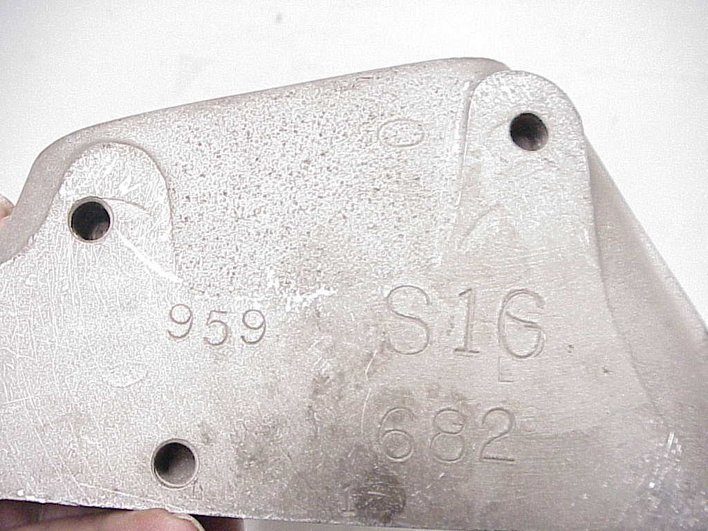 1 Brodix -10 Bare 23° Spreadport Aluminum Head SB Chevy Wissota NHRA Mudbog J10 - Fresh Stock Dated February 2026