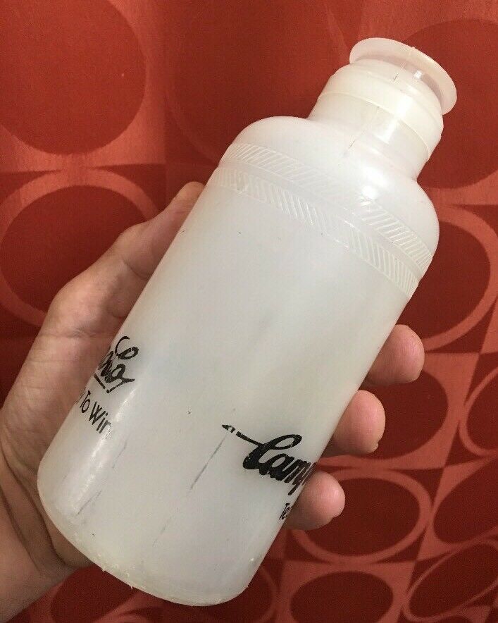 NOS Vintage 1984 Specialized USA CAMPAGNOLO TECHNOLOGY TO WIN Bidon WATER BOTTLE - Fresh Stock Dated December 2025