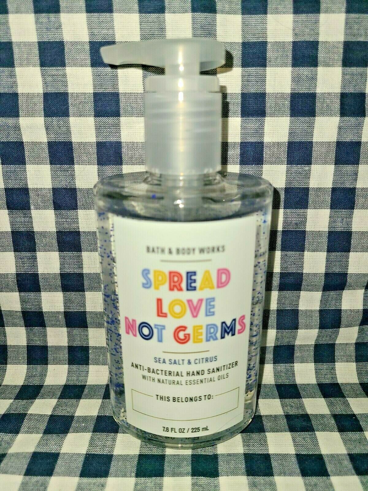 2-Pack Sea Salt & Citrus NEW Anti-Bacterial Sanitizer 7.6 oz Bath & Body Works - Fresh Stock Dated February 2026