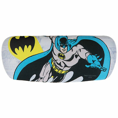 Batman Symbol and Character Glasses Case with Cleaning Cloth Multi-Color - Fresh Stock Dated February 2026