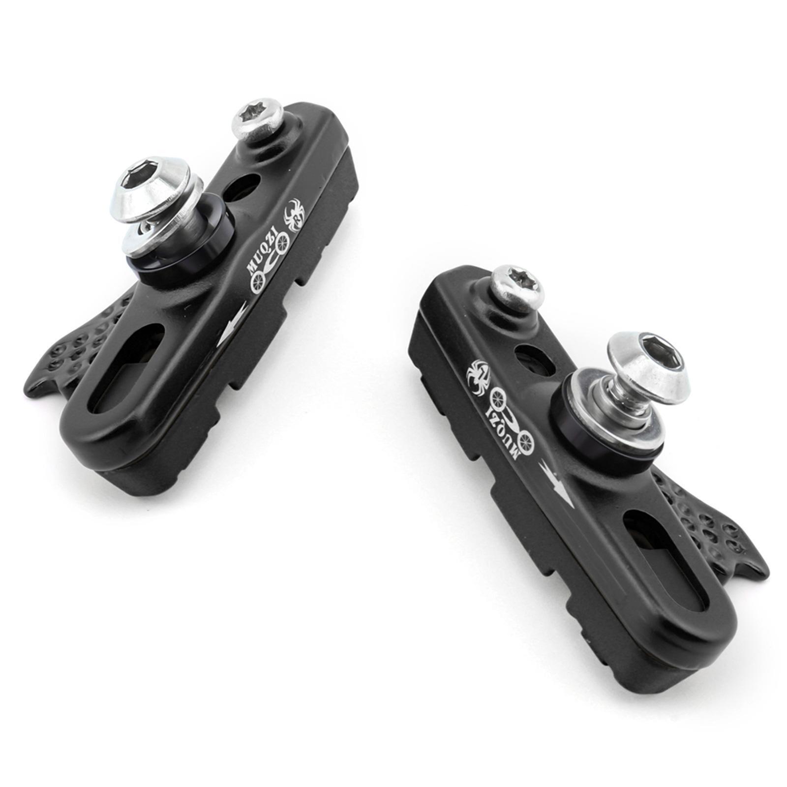 2*High Grade BICYCLE BIKE RAINY WEATHER PROOF BRAKE Pad~ Rubber SHOES 50MM G2C9 - Fresh Stock Dated February 2026