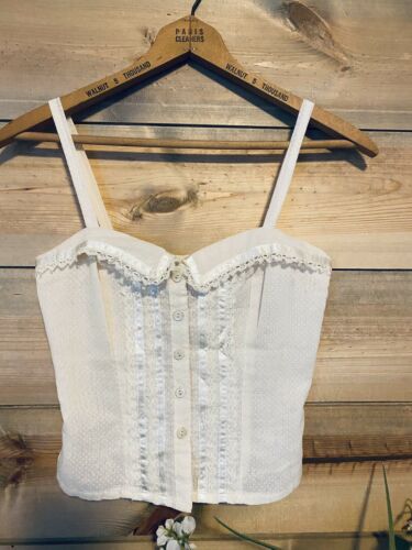 Vintage Gunne Sax Cottagecore Skirt & Top Set Size 7 - Fresh Stock Dated February 2026