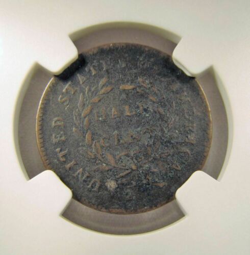 1794 1/2C HALF CENT VF DETAILS ENVIRONMENTAL DAMAGE NGC C544 - Fresh Stock Dated February 2026