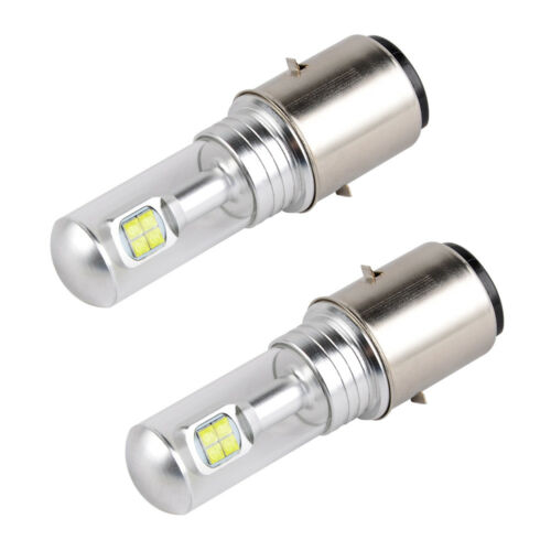 2x BA20D H6 LED Headlight Bulb For Husaberg FE390 FE350 FE250 FE450 FE570 TE125 - Fresh Stock Dated February 2026
