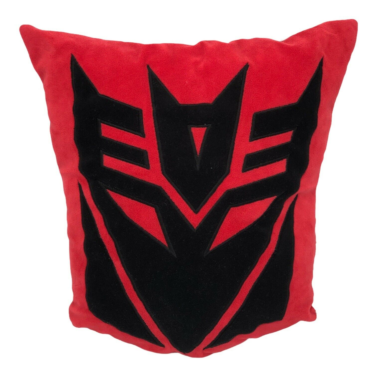 Transformers Autobot Decepticon Logo Fleece Reversible Throw Pillow 14