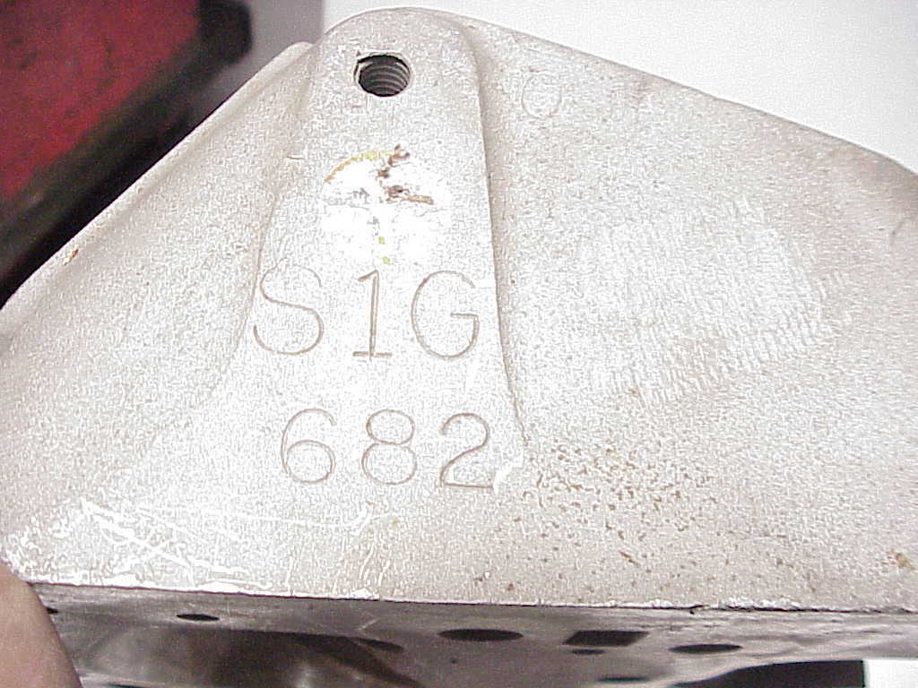 1 Brodix -10 Bare 23° Spreadport Aluminum Head SB Chevy Wissota NHRA Mudbog J10 - Fresh Stock Dated February 2026