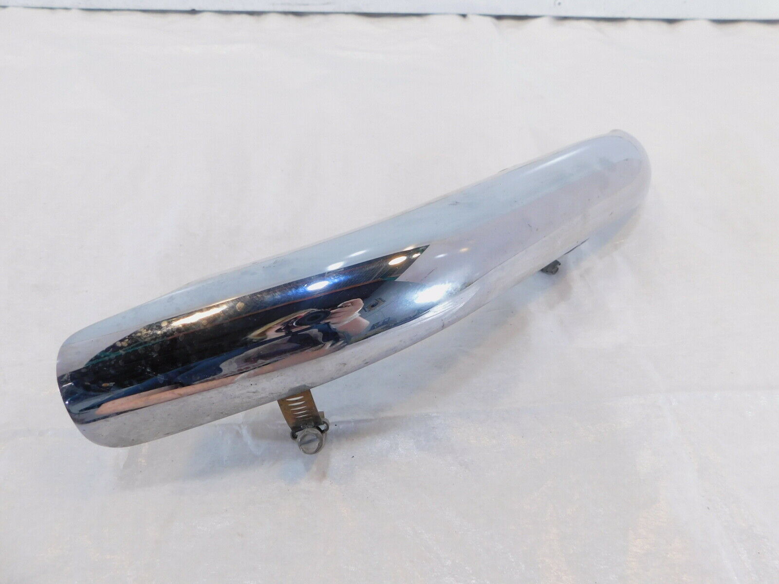 Harley Touring Road King Electra Glide Front Exhaust Header Pipe Cover Shield - Fresh Stock Dated February 2026
