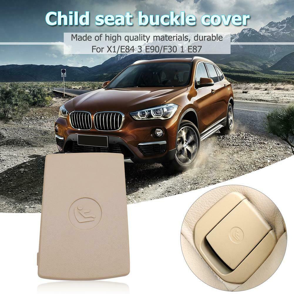 Car Rear Seat Hook ISOFIX Cover Child Restraint for X1 E84 3 Series (Beige) - Fresh Stock Dated February 2026